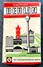 Stadtplan Berlin Hauptstadt der DDR VEB Landkartenverlag Berlin 1:25 000