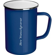 Emaille tasse mit - mit, /