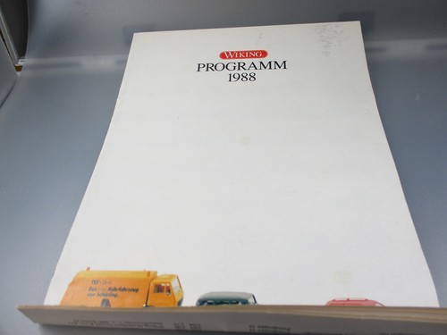 Wiking bildpreisliste 1988 - wiking:bildpreisliste,