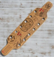 HOLESOM STREET SWEEPER HANF BAMBUS LONGBOARD LONGBOARDDECK CARVING CRUISING  NEU