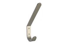 Mantelhaken Metall Silbergrau