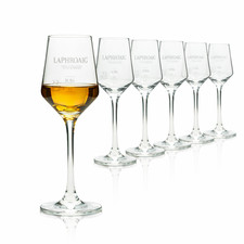 6x Laphroaig Whisky Nosingglas