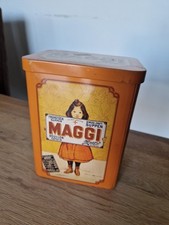 Vintage Maggi Blechdose  Retro  17x13,5 x10,5 cm
