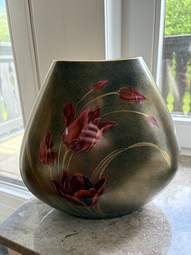 Heinrich hackel porzellanvase - heinrich,