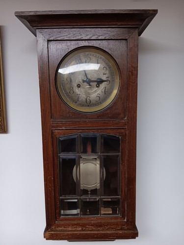 Alte wanduhr regulator - alte, wanduhr,