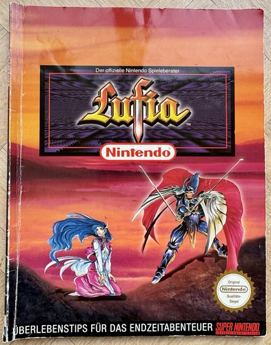 Snes super nintendo lufia - super,