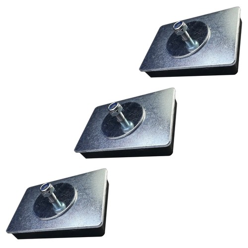 Gummi magpad magnete - 3x,