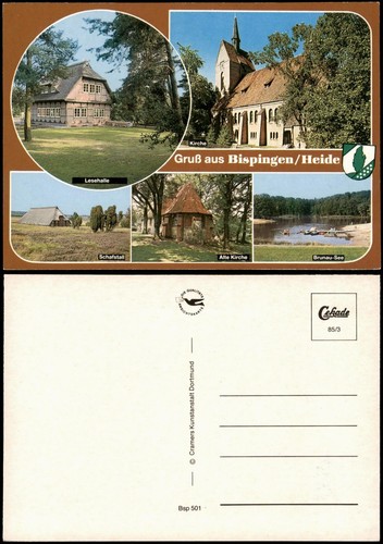 Bispingen mehrbildkarte mit - bispingen,