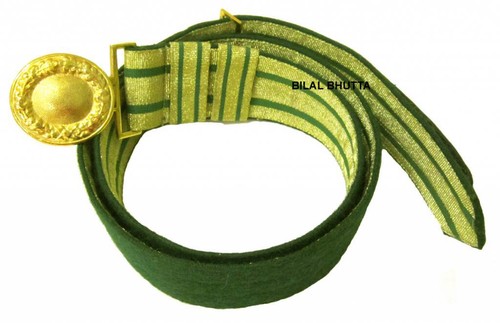 Feldbinde gold mit grünen