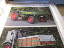 Traktor Archiv Fendt 19 Geräteträger F 230GT, F231 GT, F 250 GT; 1964