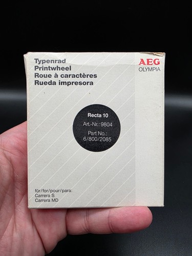 Aeg olympia typenrad 9804 - olympia,