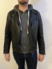 Belstaff Lederjacke schwarz neu Arnos Nappaleder Gr.  L IT 50 US 40 Jacke 