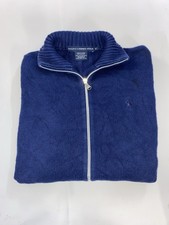 Polo Ralph Lauren Hoodie Sweatjacke Zipper Navy Blau Größe M