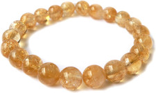 Citrin Zitrin Edelstein Kugel