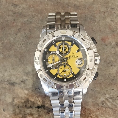 Festina mens chrono bike watch - chrono,