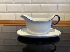 Arzberg 1382 Blue Colour Sauciere neuwertig