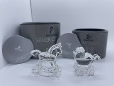 2 Swarovski Kristallfiguren