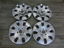 Radkappen 4er SET 8X0601147 Audi A1 8X 15 Zoll Silber Radzierblenden