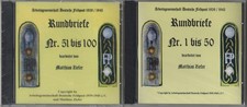 CD 1 & 2 Rundschreiben 1-100 der Arge „Deutsche Feldpost“ 1939-1945 e.V.“