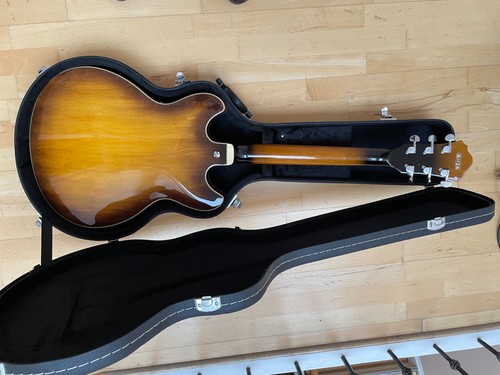 Halbakustische gitarre - halbakustische, e-gitarre