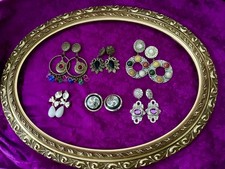 Vintage Ohrclips Modeschmuck 6