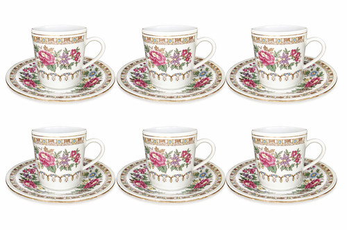 Espressotassen set vintage 6 - vintage,