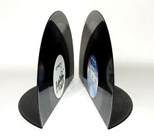 Buchstützen Set Schallplatten Ständer Geschenk Idee Bücherregal Vinyl LP Vintage