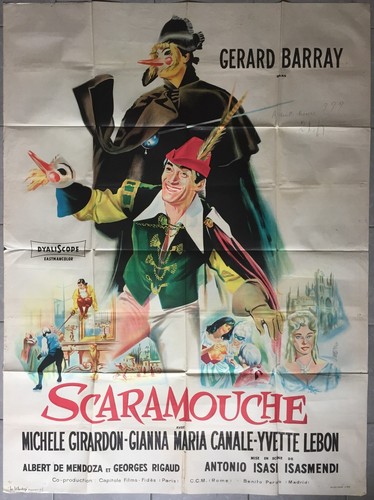 Plakat scaramouche michele - plakat,