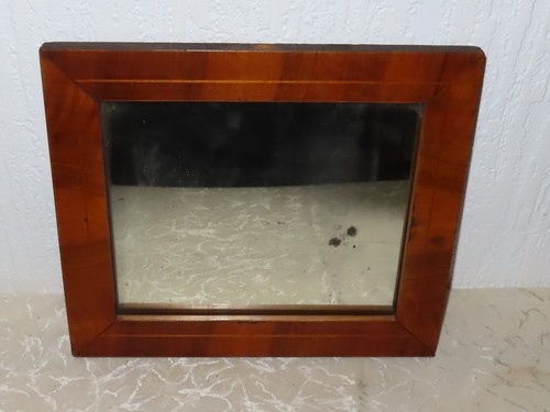 Biedermeier nussbaum spiegel - nussbaum,