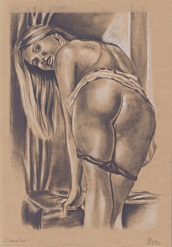 Akt nude naked - , nue
