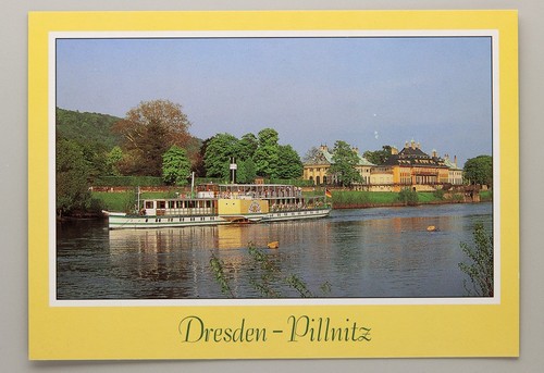 Postkarte dresden pillnitz - postkarte,