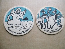 2 VK Vorkriegs Bierdeckel aus den USA Liebmann Breweries aus Brooklyn New York