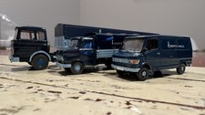 3 x WIKING Kühne & Nagel LKW