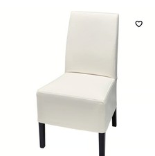 Ikea Bezug Bergmund Stuhl  Stuhlhusse halblang weiß 2 Stück  auch einzeln 
