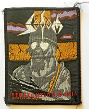 VINTAGE Sodom Persecution Mania Battle vest patch Thrash Punk Death Metal