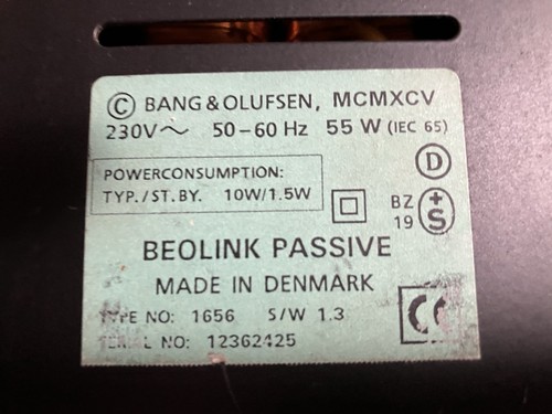 Bang olufsen beolink - olufsen, passive