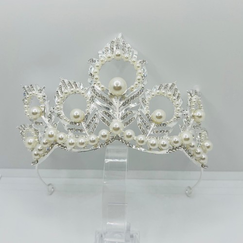 Elegante brautkrone mit - mit, perlen