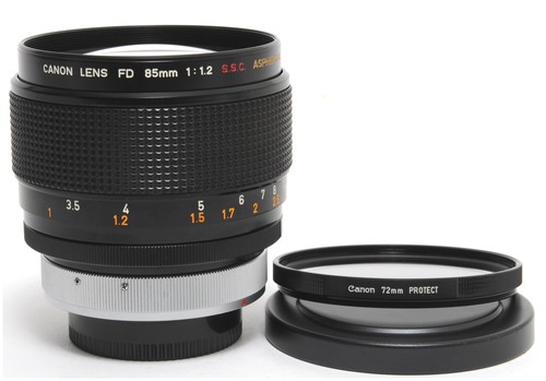 Canon 85mm s c ssc - fd, s.s.c