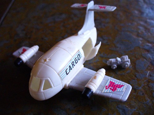 Frachtflugzeug mit mini