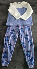Primark Stitch Hausanzug Kuschelanzug Damen Größe L Neu