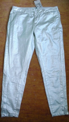 Funky staff damen - jeans, silber