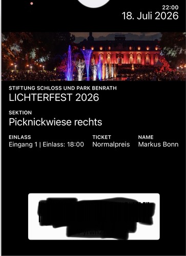 Lichterfest 2026 schloss - 2026,