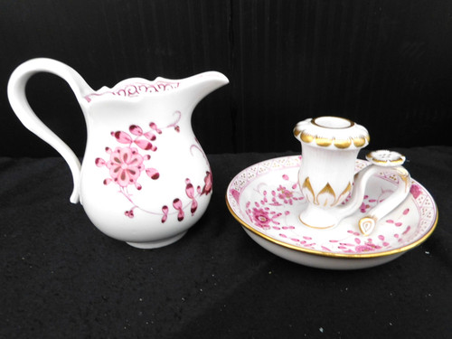 Meissen kerzenhalte 1890r - meissen,
