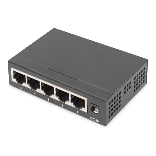 Digitus gigabit switch - gigabit, 5-port