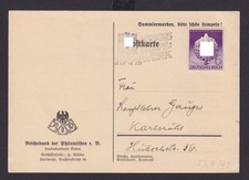 Karlsruhe Baden Württemberg Deutsches Reich Drittes Reich Karte SST Kriegs