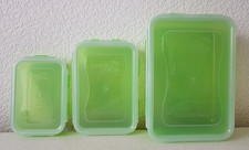 3  Lock Lock Frischhaltedosen 360ml, 550ml, 1,6l - Dosen-Set, Limette