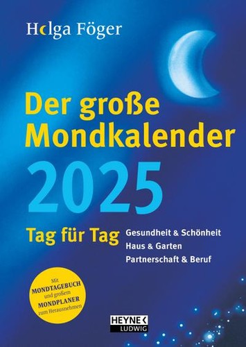 Der große mondkalender 2025 - der,
