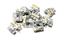 2x Trimm-Kondensator Kapazitäts-Trimmer Luft Drehkondensator Drehko 6,4pF NOS