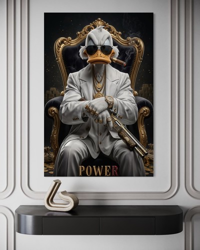 Donald duck leinwand bild - donald,