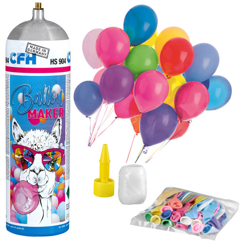 Cfh helium set - helium-set, ballongas
